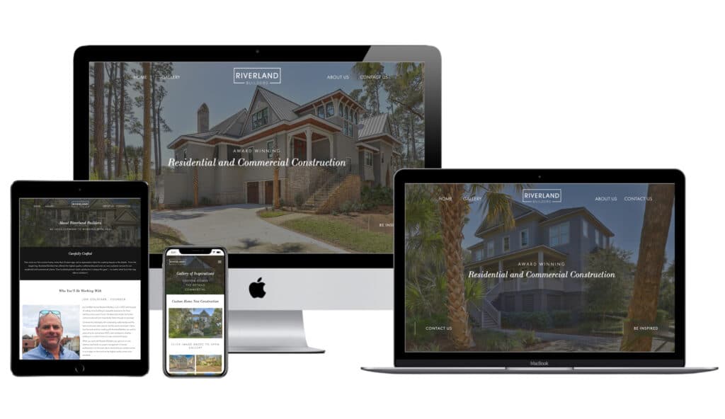 custom home builder website